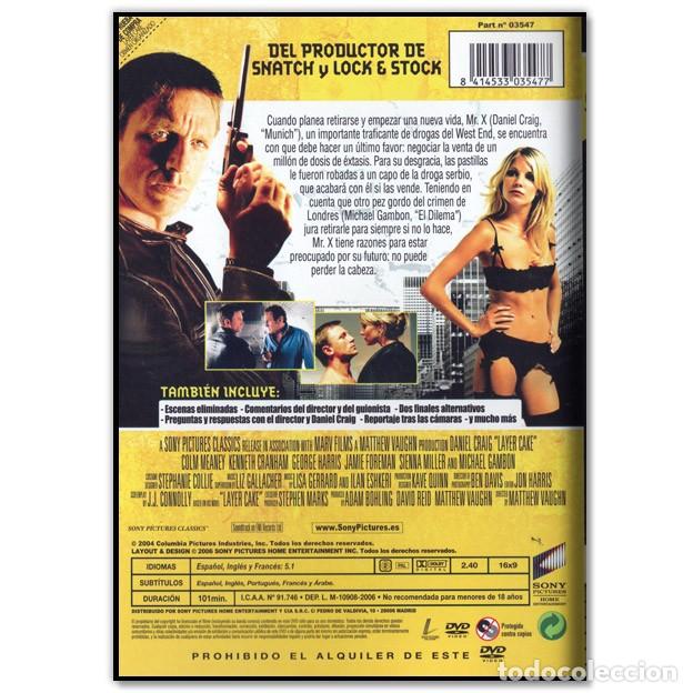 Cine: LAYER CAKE DVD (Thriller, Daniel Craig) - Foto 2