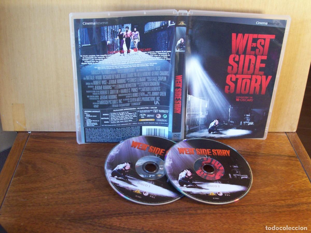 Cine: WEST SIDE STORY - DOBLE DVD EDICION COLECCIONISTA - GANADORA DE 10 OSCAR EN ESTUCHE CARTON