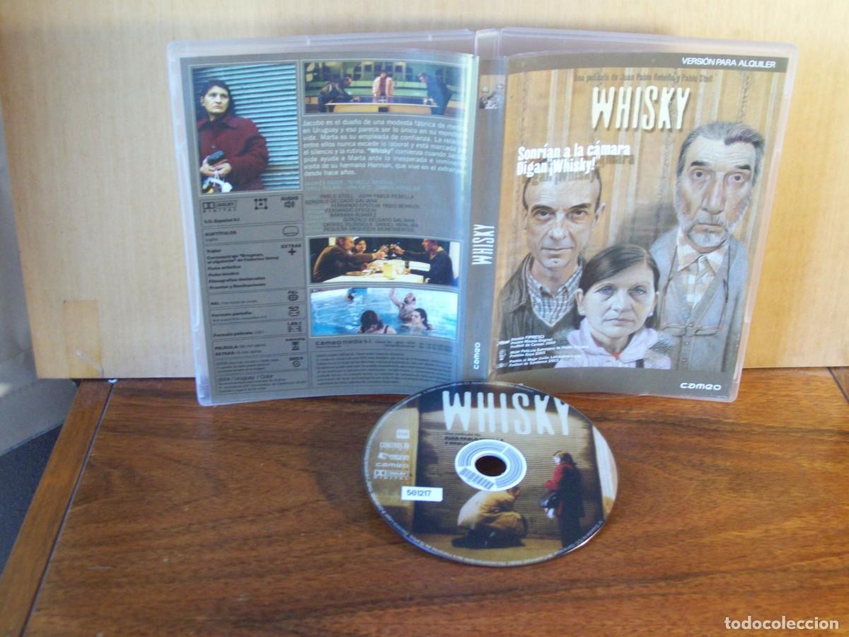 Cine: WHISKY -ANDRES PAZOS MIRELLA PASCUAL - JORGE BOLANI - ANA KATZ - DVD EDICION ALQUILER