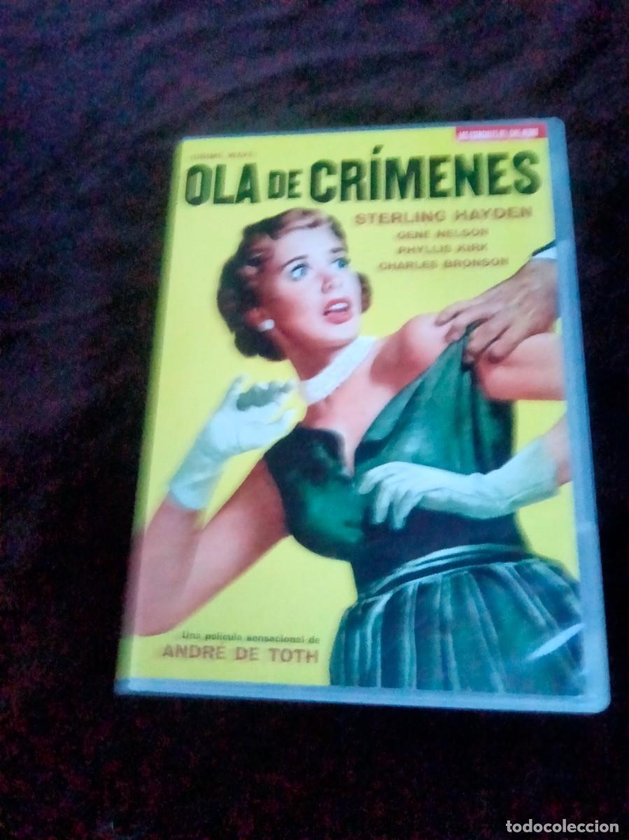 Cinema: ola de crimenes - de andre toth - dvd como nuevo con librito