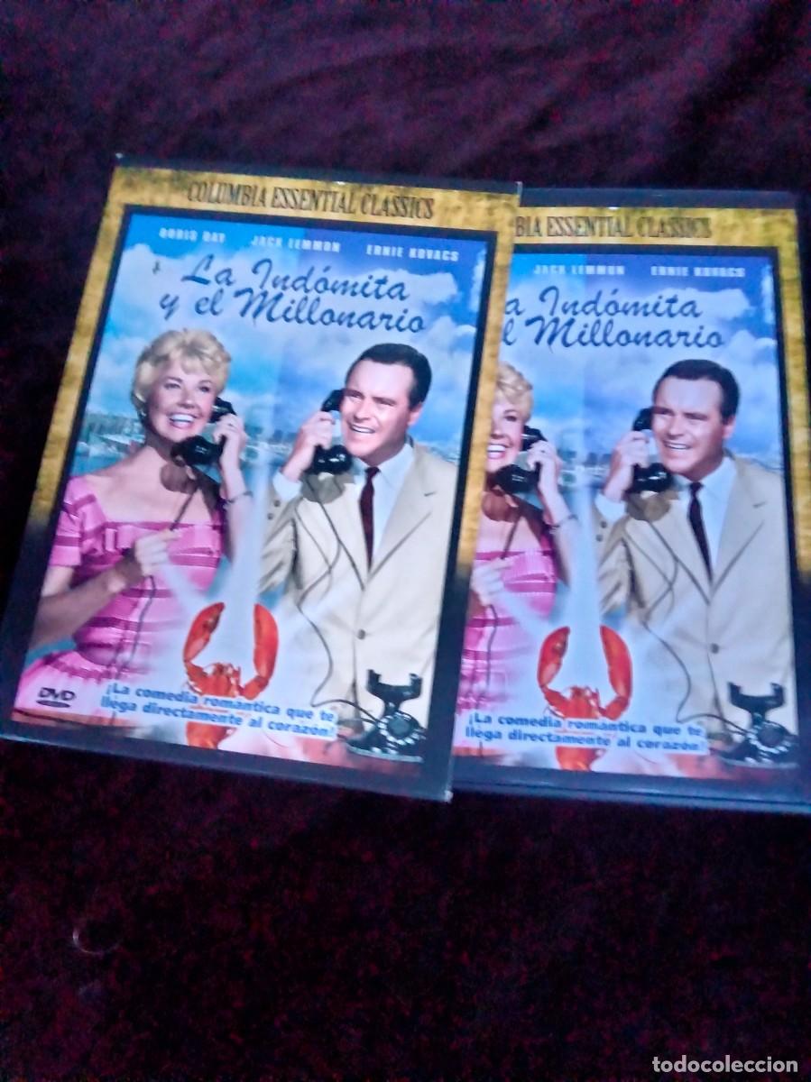 Cinema: la indomita y el millonario - doris day y jack lemmon - dvd como nuevo