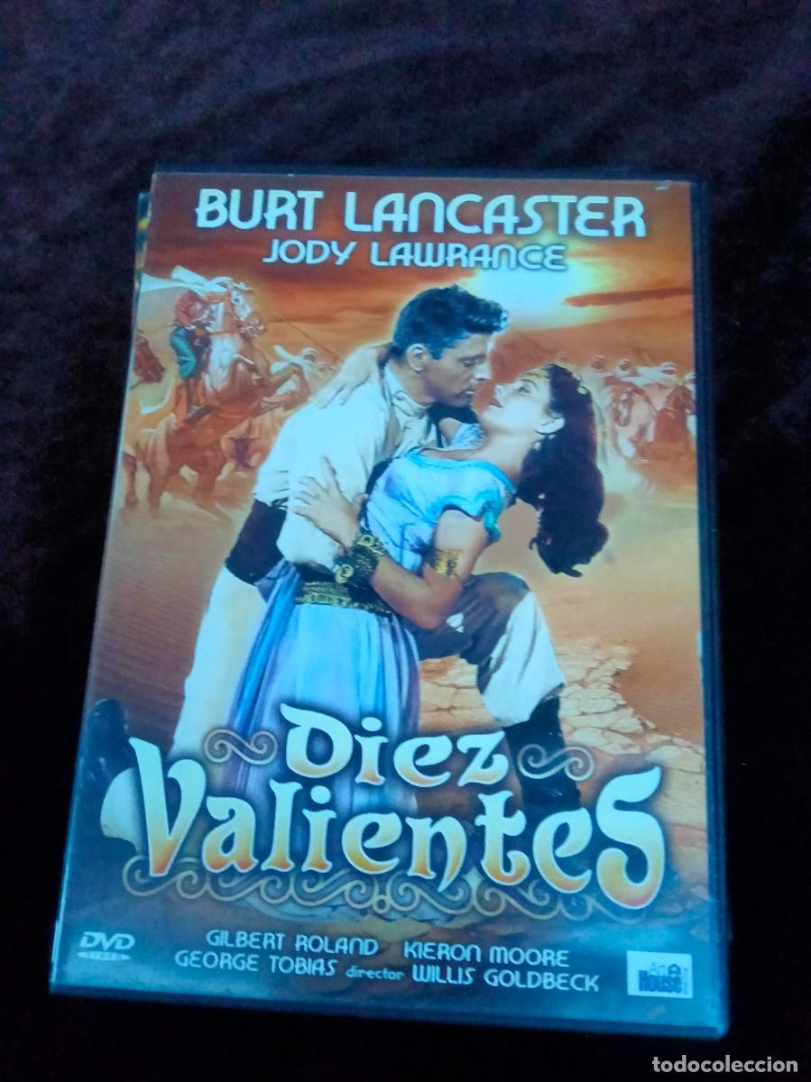 Cine: diez valientes - burt lancaster - dvd casi como nuevo