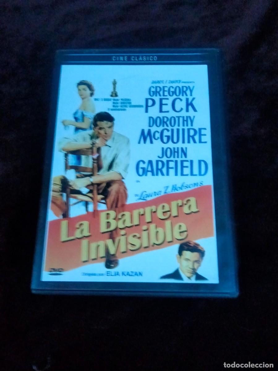 Cine: la barrera invisible - gregory peck - dvd casi como nuevo
