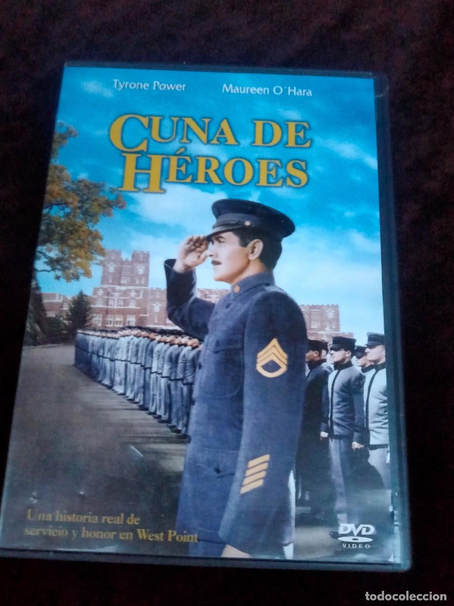 Cine: cuna de heroes - tyrone power y maureen o'hara - dvd casi como nuevo