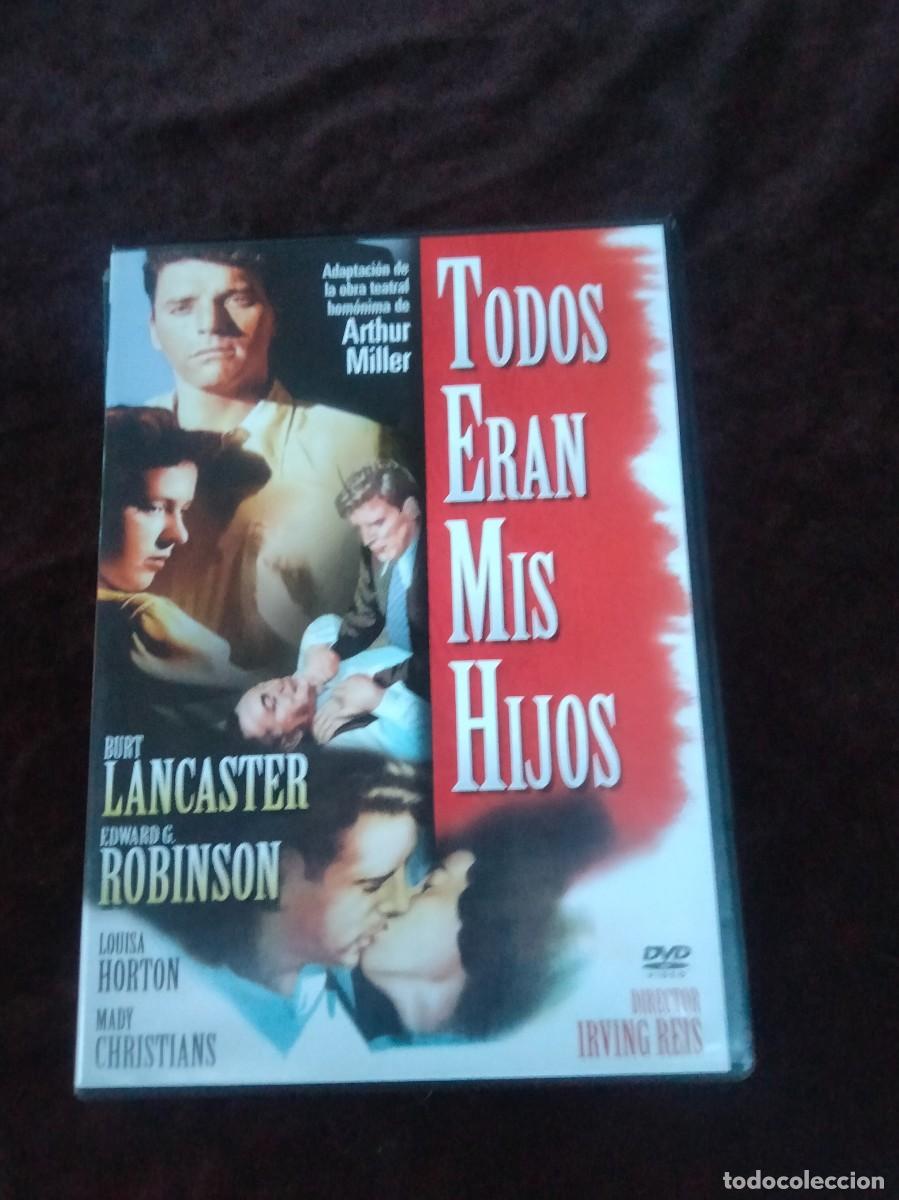 Cine: todos eran mis hijos - burt lancaster - dvd casi como nuevo