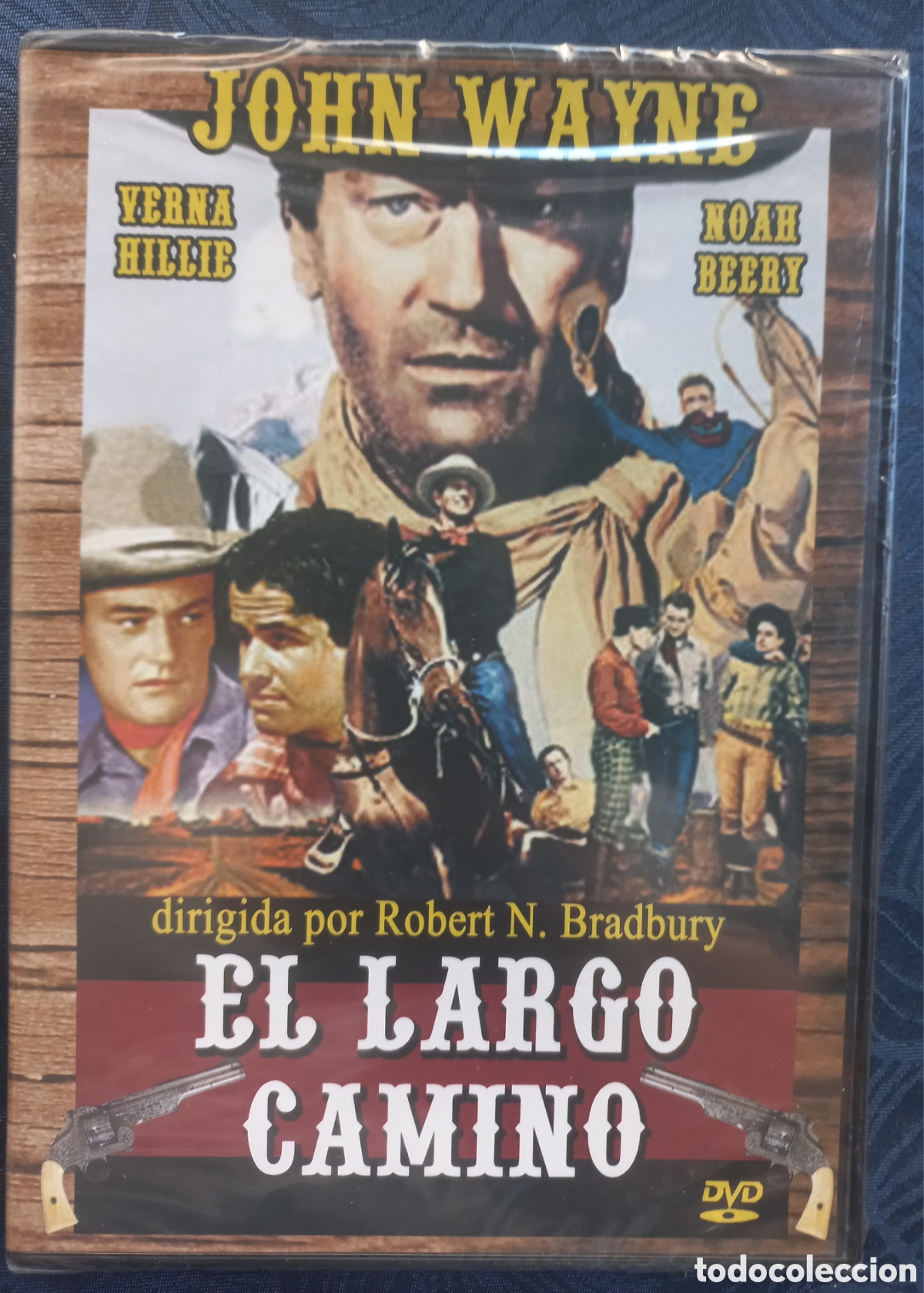 Cine: DVD JHON WAYNE- EL LARGO CAMINO
