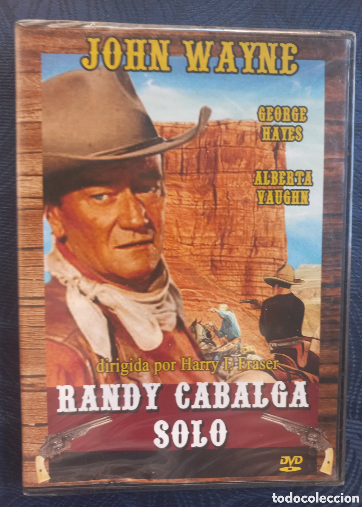 Cine: DVD JHON WAYNE-RANDY CABALGA SOLO