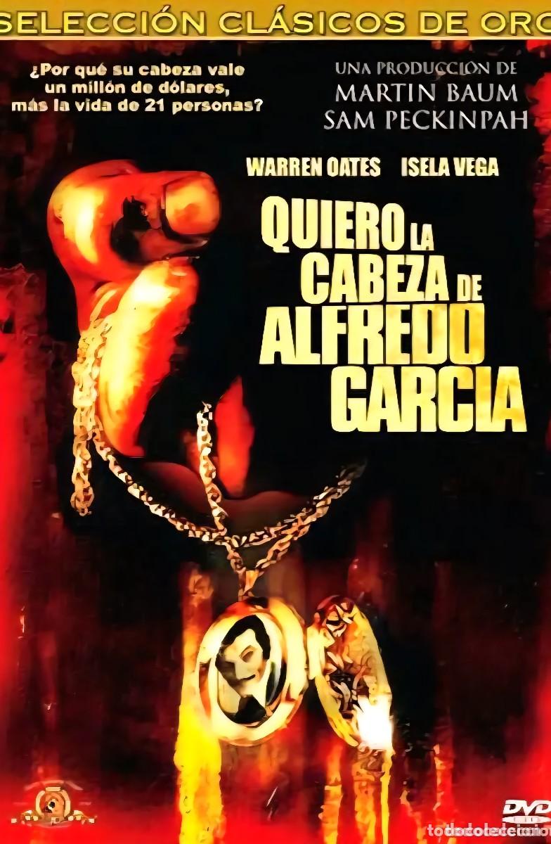 Cine: Dvd Quiero la Cabeza de Alfredo Garc&iacute;a (descatalogado pocos dvds con Warren Oates, Isela Vega)