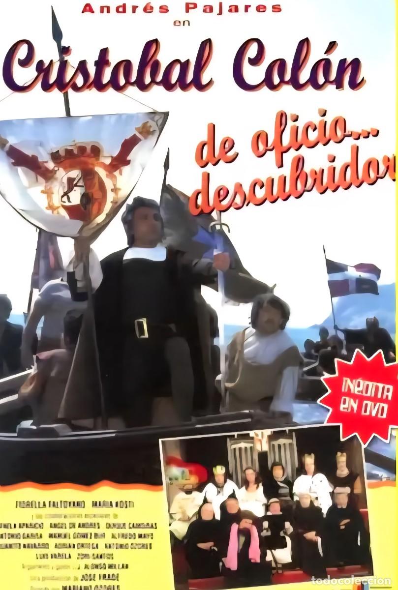 Cine: DVD CRISTOBAL COLON DE OFICIO DESCUBRIDOR (descatalogado,inevito con ANDRES PAJARES,JUANITO NAVARRO