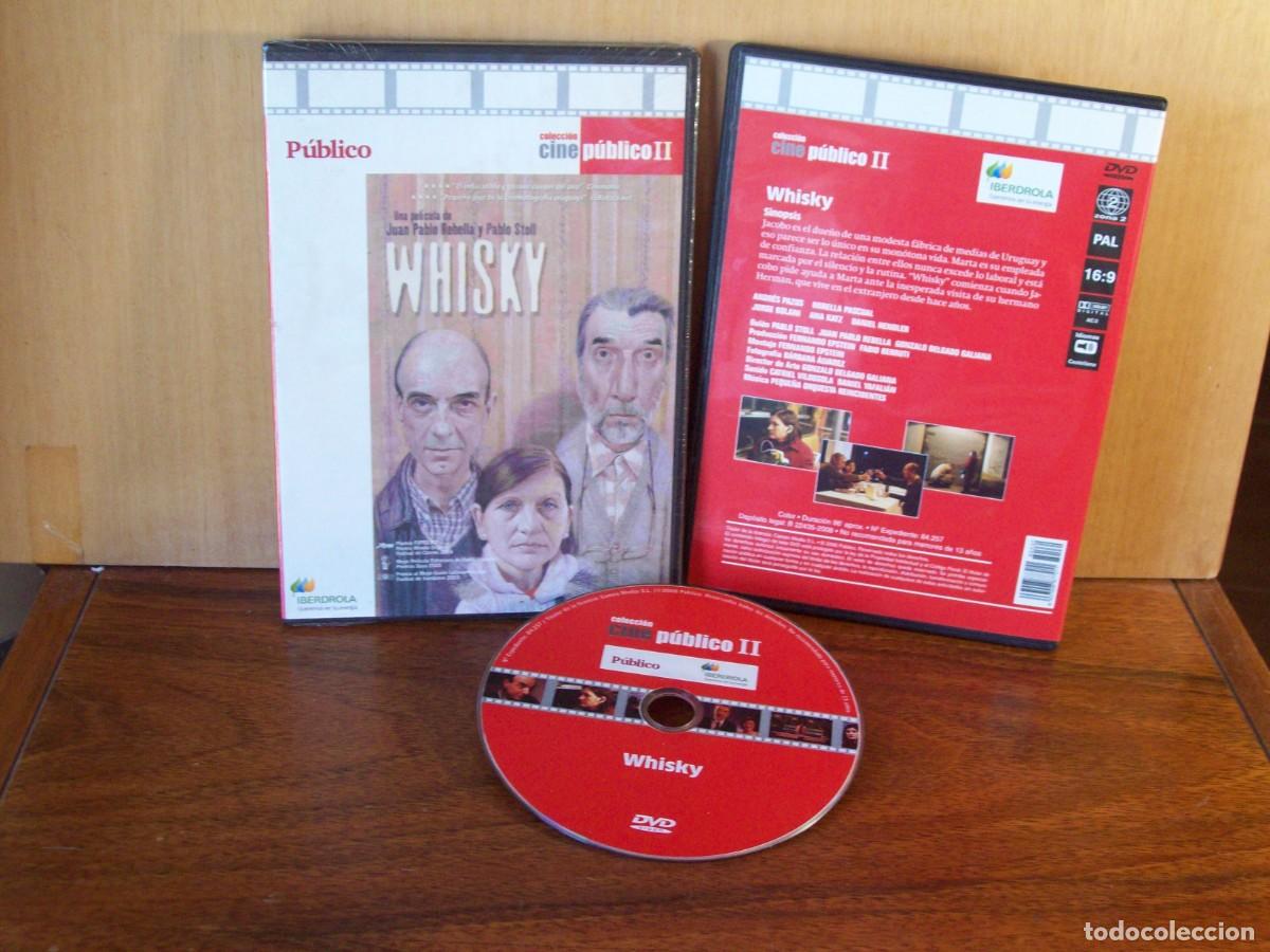 Cine: WHISKY - ANDRES PAZOS - MIRELLA PASCUAL - DVD CAJA FINA NUEVO PRECINTADO EDICION PUBLICO PERIODICO