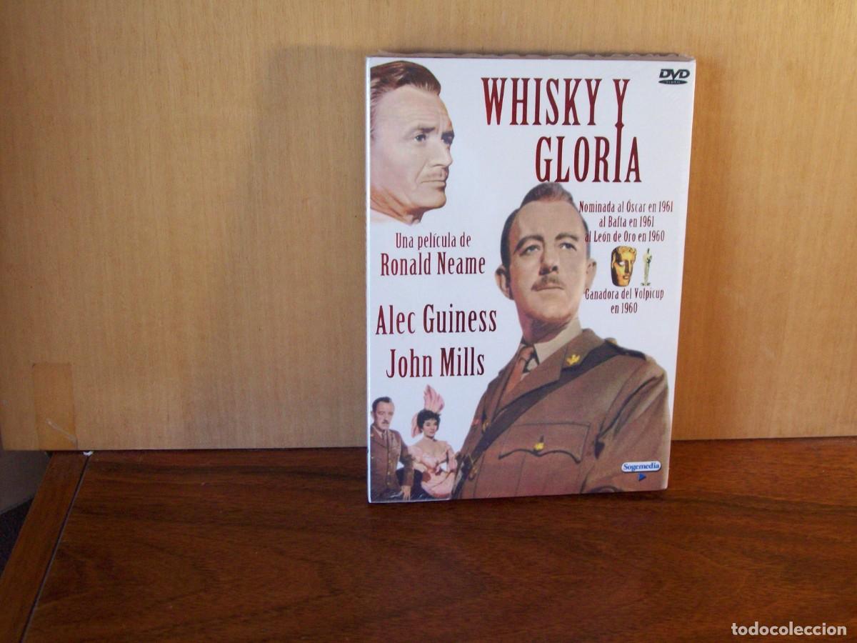 Cine: WHISKY Y GLORIA -ALEC GUINESS - JOHN MILLS -. DVD NUEVO EN ESTUCHE DE CARTON