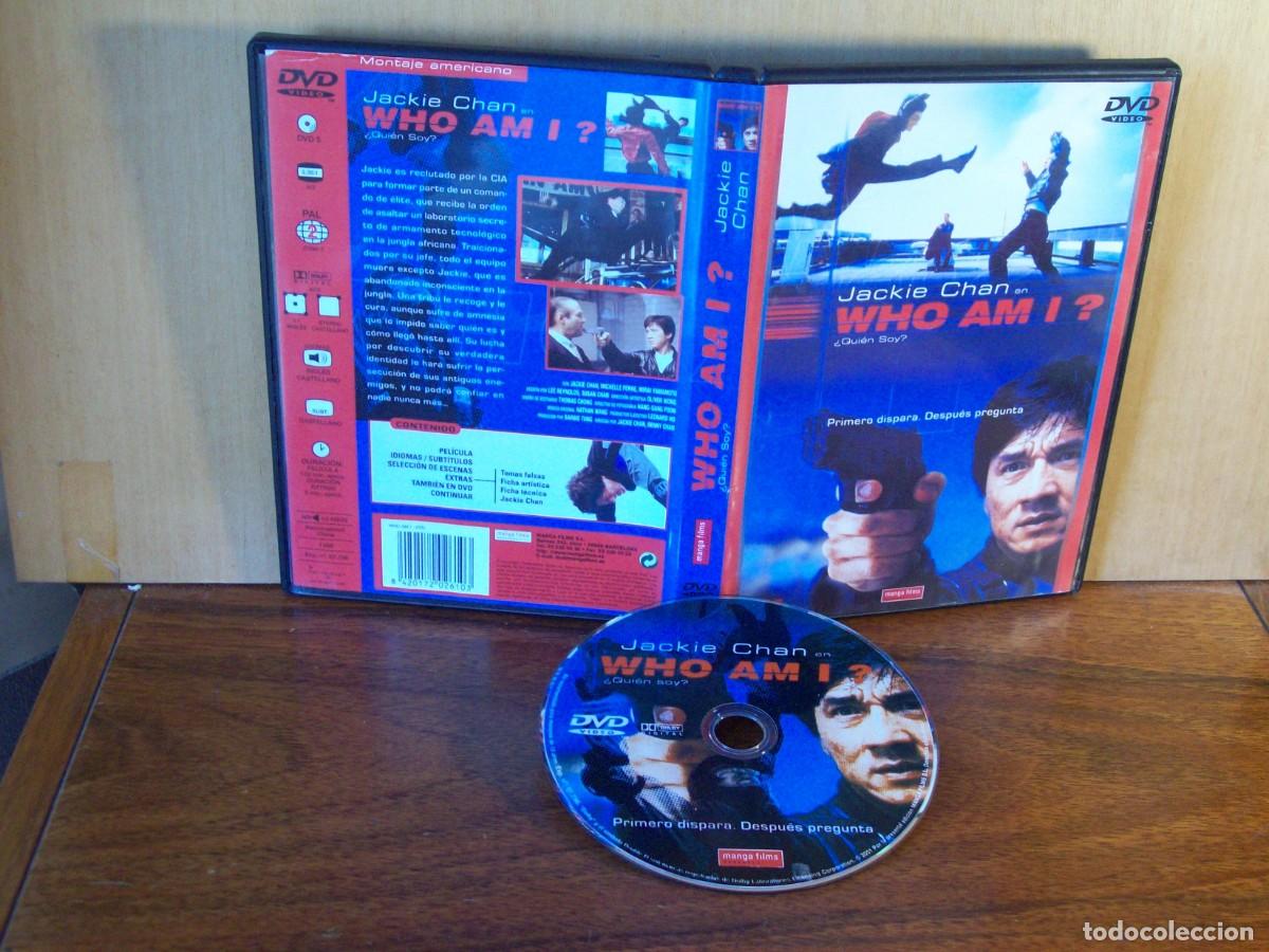 Cine: WHO AM I ? - JACKIE CHAN - MICHELLE FERRE - MIRAI YAMAMOTO DVD EDICION PERIODICO AS