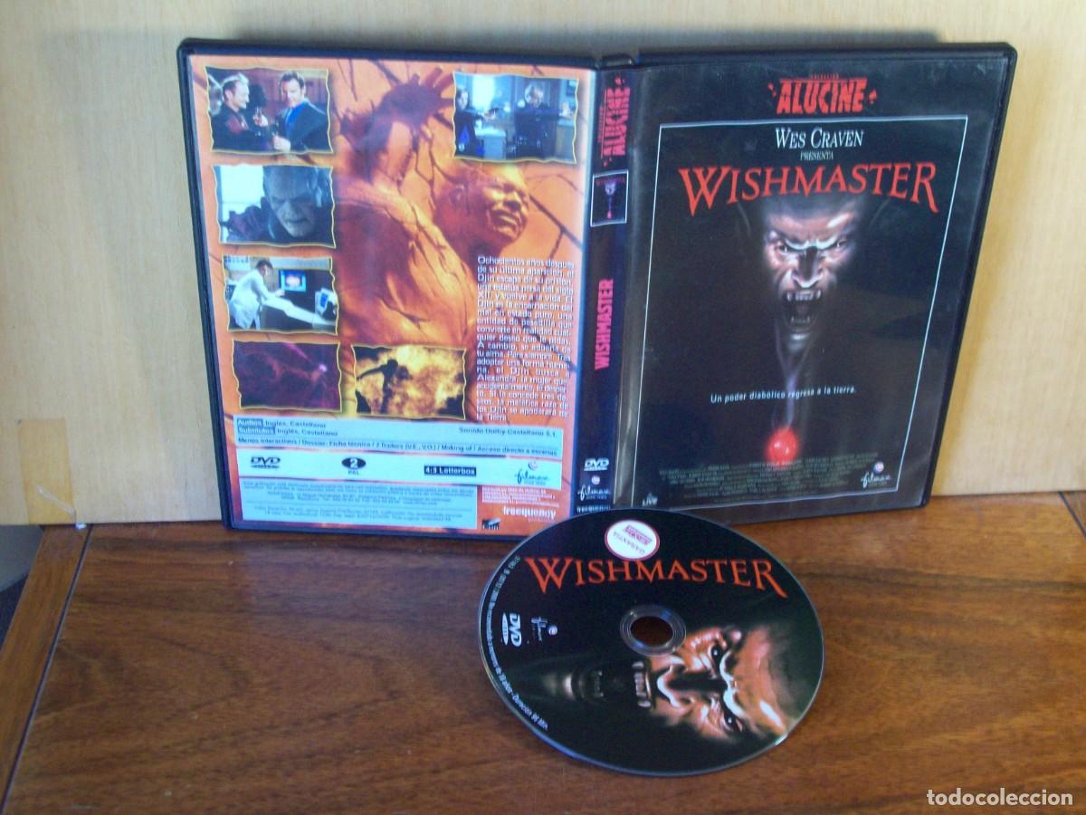 Cine: WISHMASTER -TAMMY LAUREN - ANDREW DIVOFF - KANE HODDER - DVD