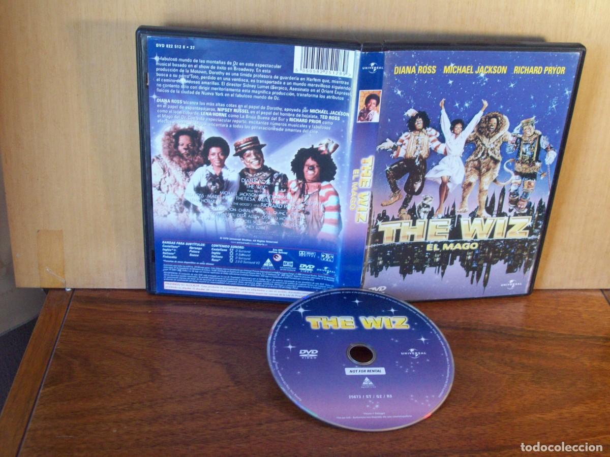 Cine: THE WIZ (EL MAGO) - DIANA ROSS - MICHAEL JACKSON - RICHARD PRIOR - LENA HORNE - DVD