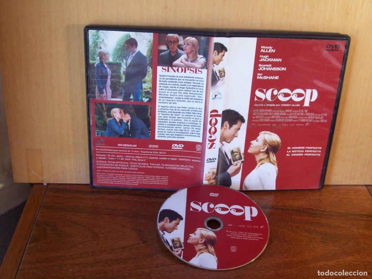 Cine: SCOOP - WOODY ALLEN - HUGH JACKMAN - SCARLETT JOHANSSON - IAN MCSHANE - DVD