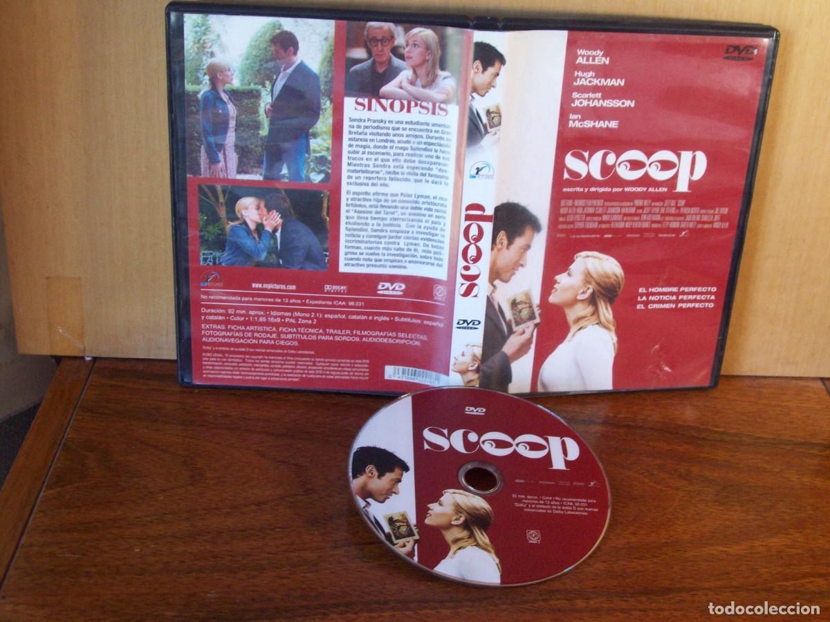 Cine: SCOOP - WOODY ALLEN - HUGH JACKMAN - SCARLETT JOHANSSON - IAN MCSHANE - DVD