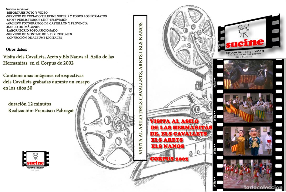 Cine: DOCUMENTAL EN DVD VISITA AL ANTIGUO ASILO HERMANITAS CAVALLETS, ALS ARETS Y ELS NANOS CORPUS 2002