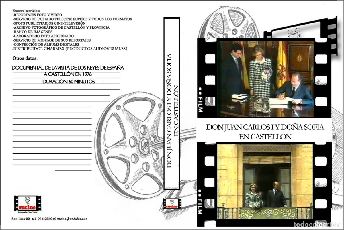 Cine: DOCUMENTAL EN DVD VISITA DE LOS REYES DE ESPA&Ntilde;A A CASTELLON DE DON JUAN CARLOS Y DO&Ntilde;A SOFIA 1976