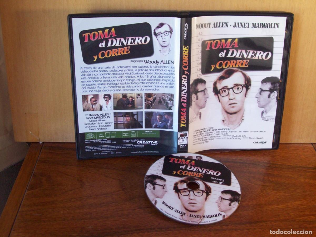 Cine: TOMA EL DINERO Y CORRE - WOODY ALLEN - JANET MARGOLIN - MARCEL HILLAIRE - DVD