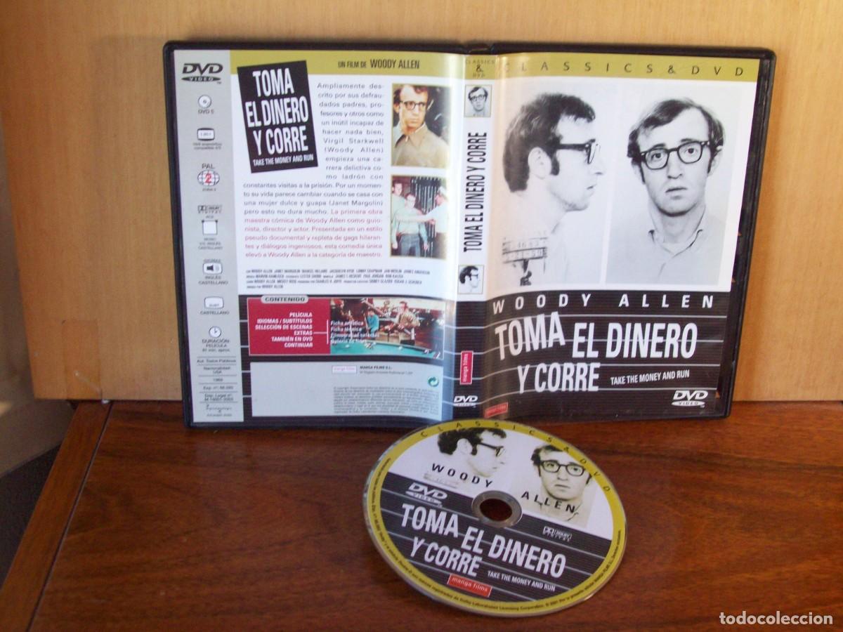 Cine: TOMA EL DINERO Y CORREO - WOODY ALLEN -JANE MARGOLIN - MARCEL HILLAIRE - DVD