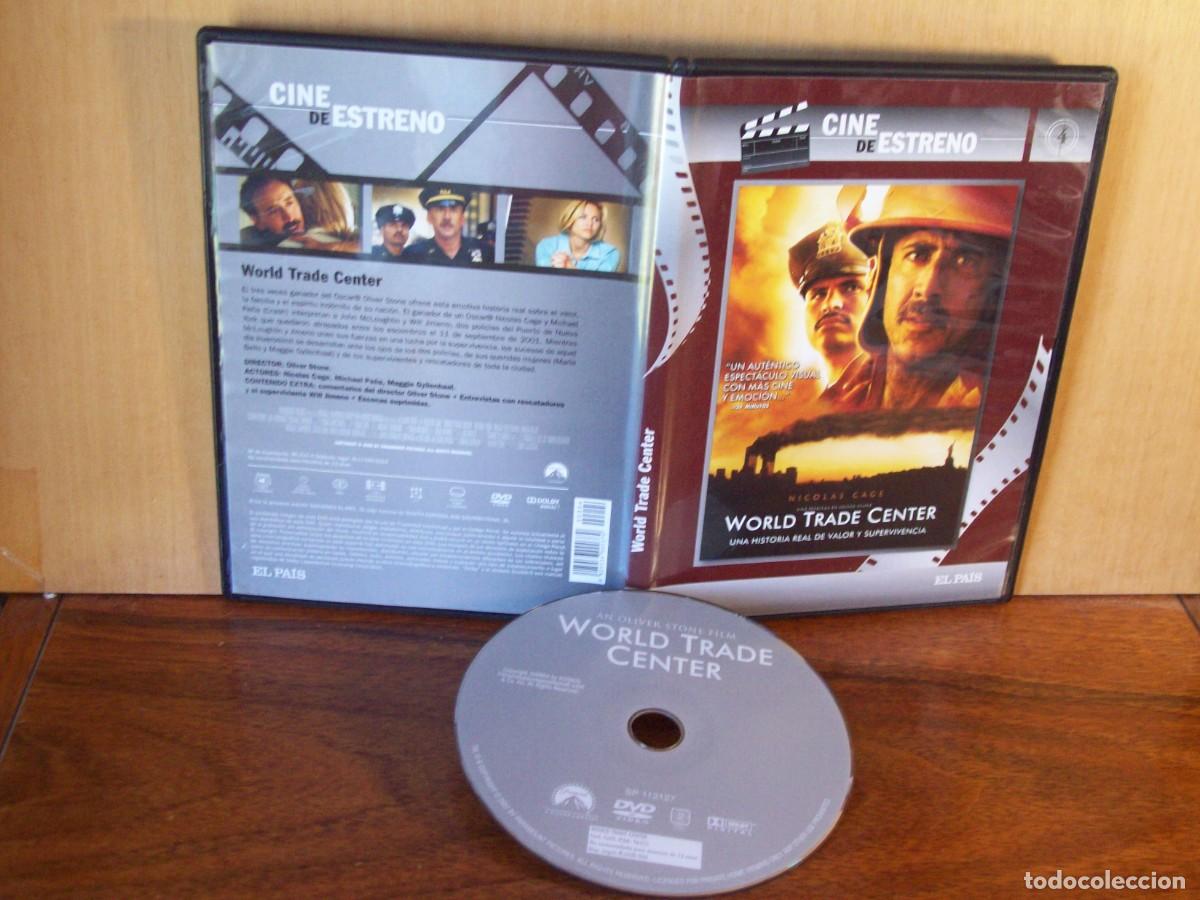 Cine: WORLD TRADE CENTER - NICOLAS CAGE - MICHAEL PE&Ntilde;A - DVD CAJA FINA EDICION EL PAIS