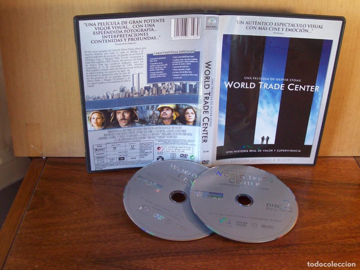 Cine: WORLD TRADE CENTER - NICOLAS CAGE - MICHAEL PE&Ntilde;A - DOBLE DVD EDICION ESPECIAL