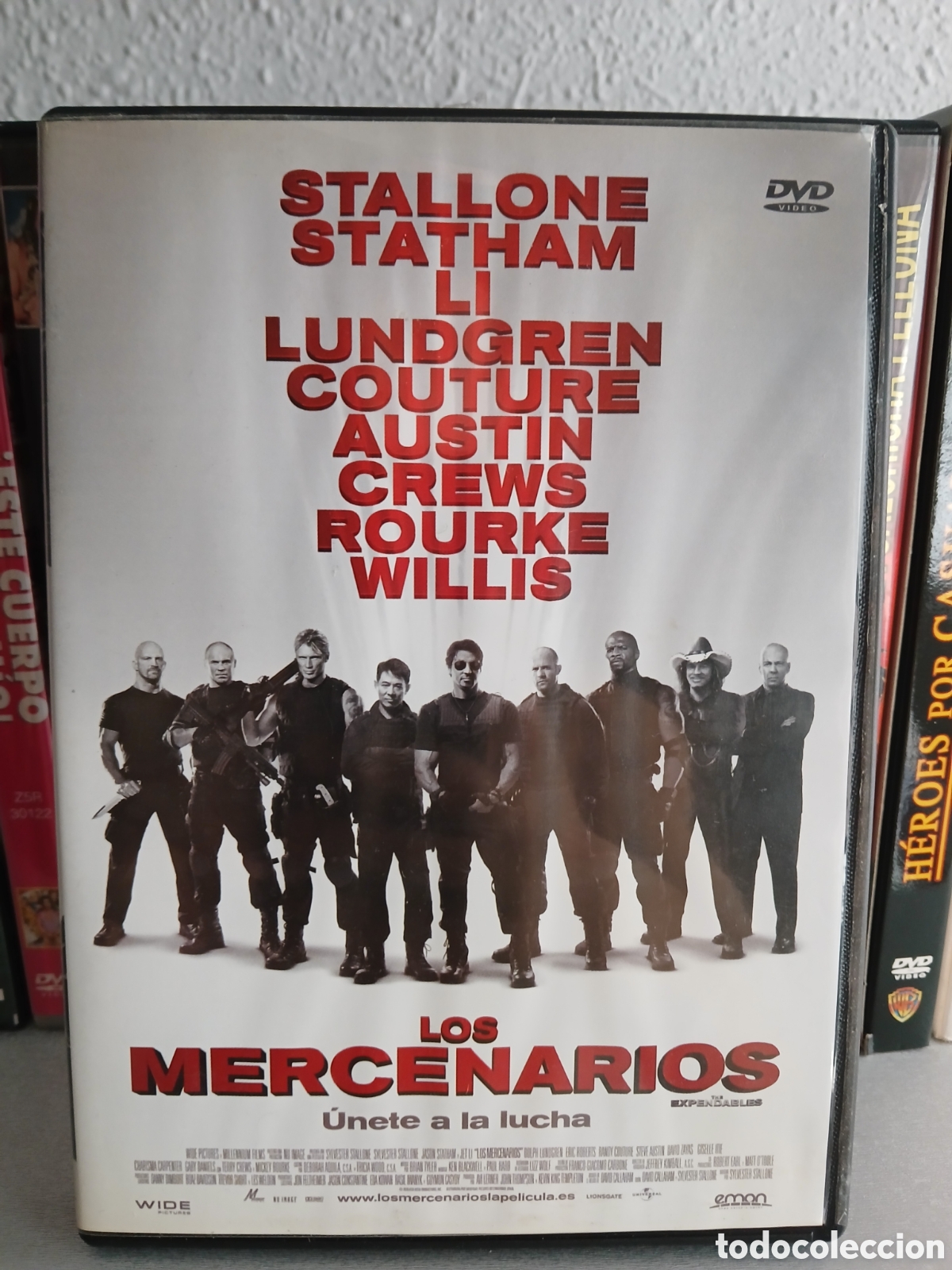Cine: Los Mercenarios DVD CineYVideojuegosAlMejorPrecio