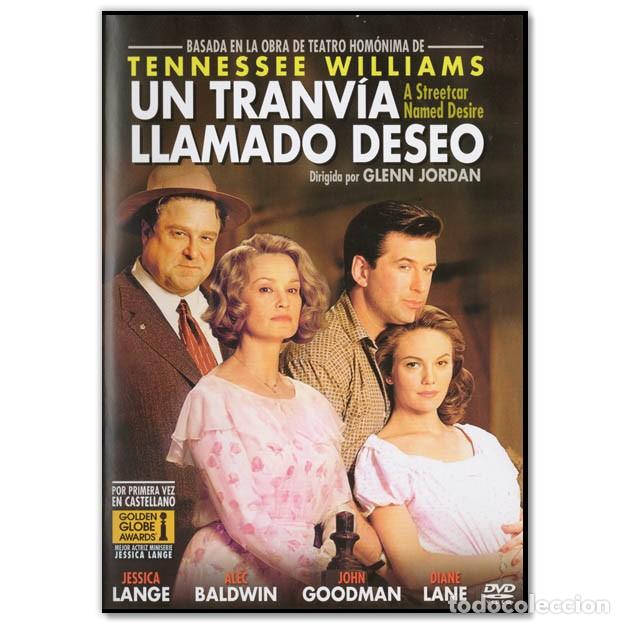 Cine: UN TRANV&Iacute;A LLAMADO DESEO DVD (Drama, Jessica Lange)