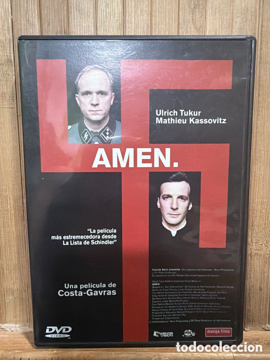 Cine: AMEN. DVD - SEMINUEVO -