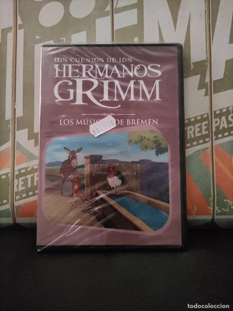 Cine: DVD Precintado 1765 Los m&uacute;sicos de Bremen + La bola de cristal / Hermanos Grimm