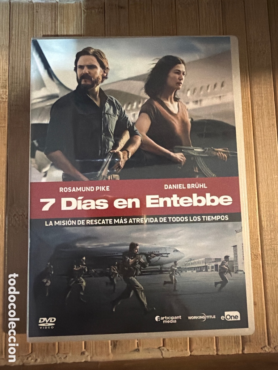 Cine: 7 d&iacute;as en Entebbe DVD SEMINUEVO