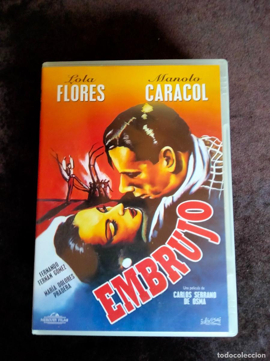 Cine: embrujo - lola flores y manolo caracol y fernando fernan gomez - dvd como nuevo