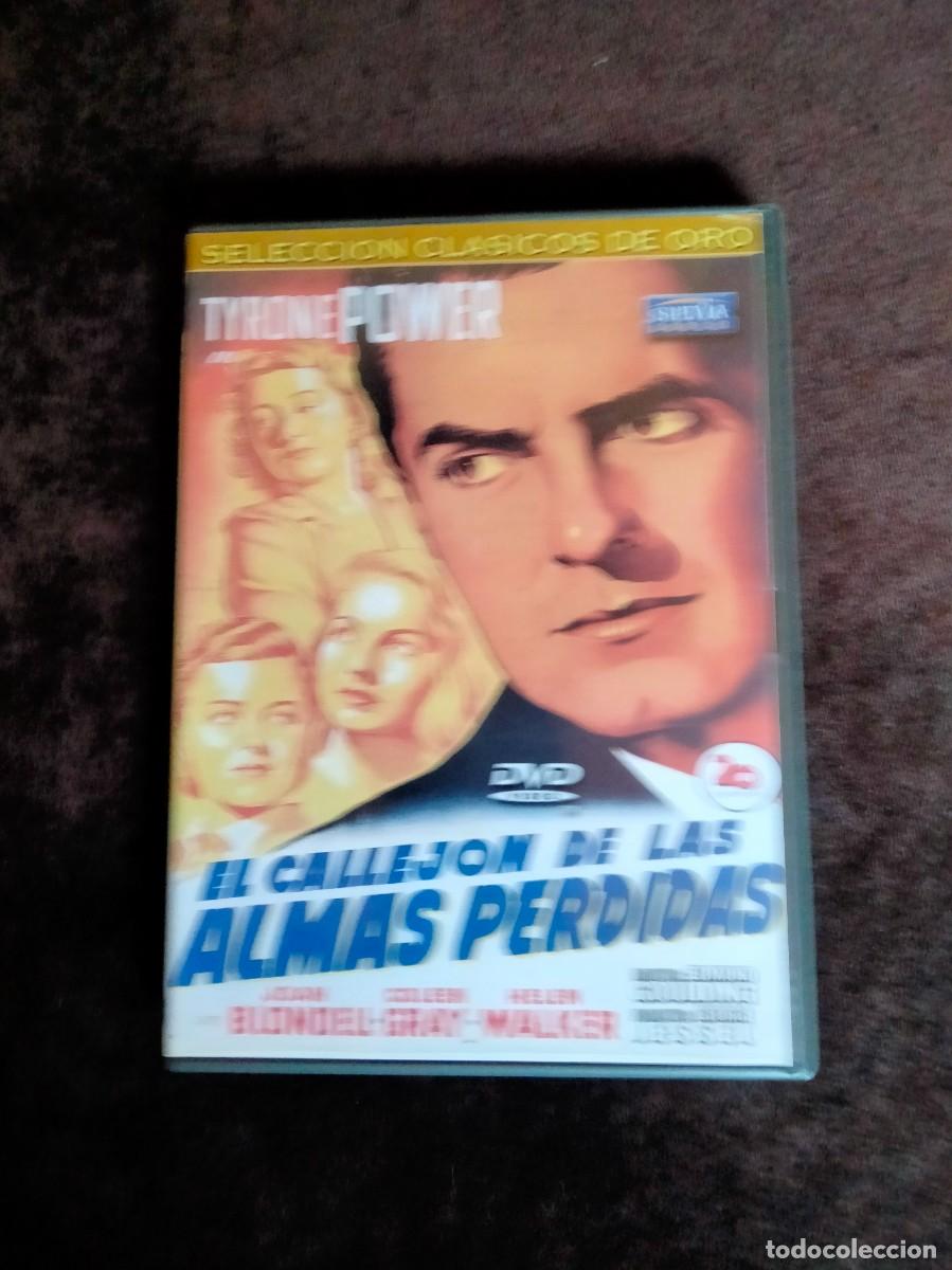 Cine: el callejon de las almas perdidas - tyrone power - dvd como nuevo
