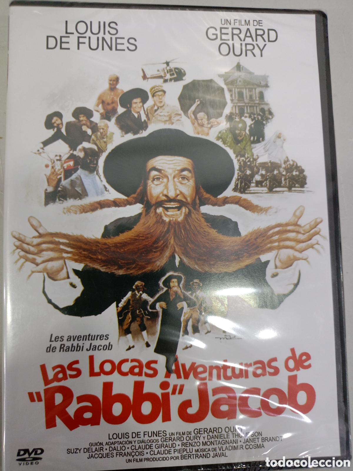 Cine: DVD Las locas aventuras de Rabbi Jacob