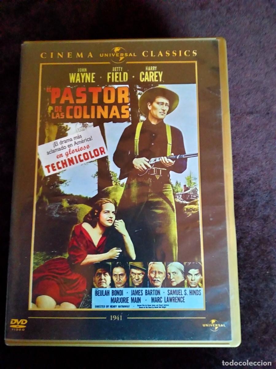 Cine: el pastor de las colinas - john wayne - dvd casi como nuevo