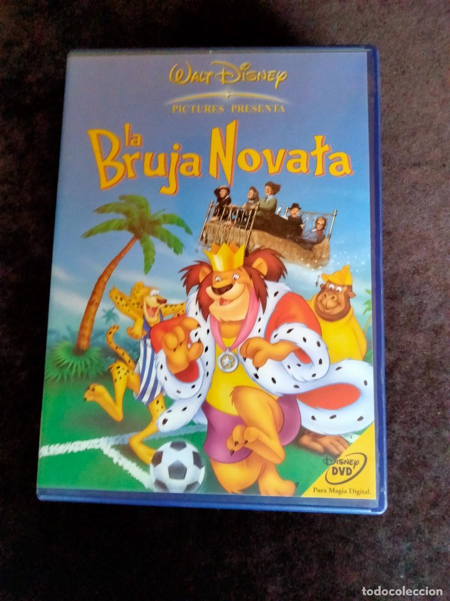 Cine: la bruja novata - dvd casi como nuevo con folleto