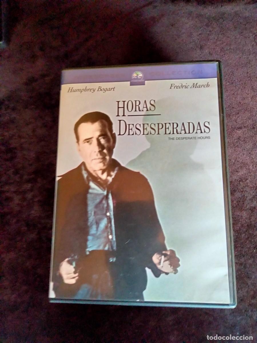 Cine: horas desesperadas - humphrey bogart - dvd casi como nuevo con folleto