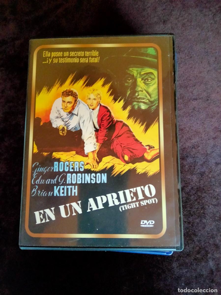Cine: en un aprieto - ginge rogers y edward g. robinson - dvd casi como nuevo