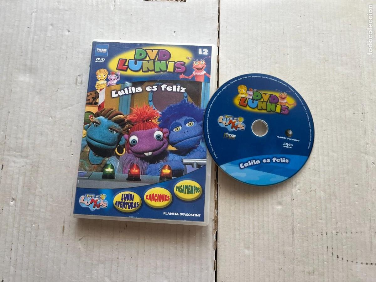Cine: DVD LUNNIS LULILLA ES FELIZ 12 - DVD KREATEN