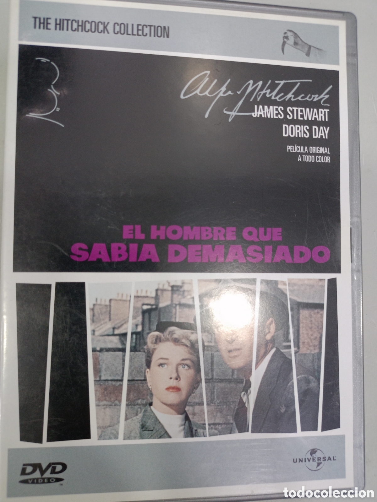 Cine: DVD el hombre que sab&iacute;a demasiado