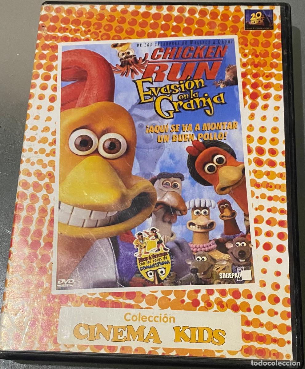 Cine: 'Chicken Run - Evasi&oacute;n en la granja'. Comedia infantil de animaci&oacute;n. 20th Century Fox. Buen estado.