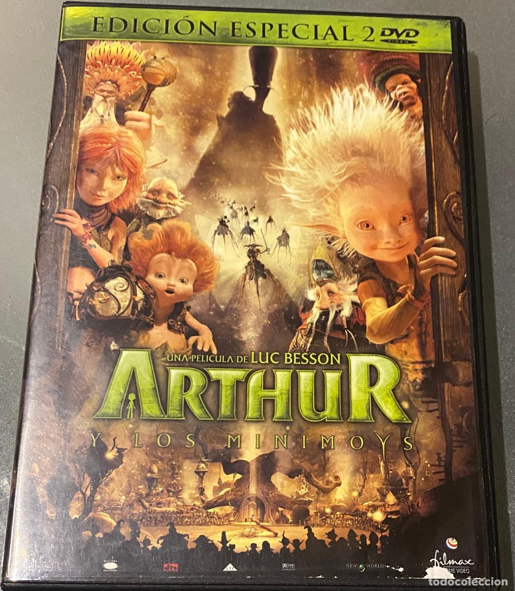 Cine: 'Arthur y los Minimoys', de Luc Besson. Fantas&iacute;a - Animaci&oacute;n. Edici&oacute;n especial 2 DVDs. Buen estado.
