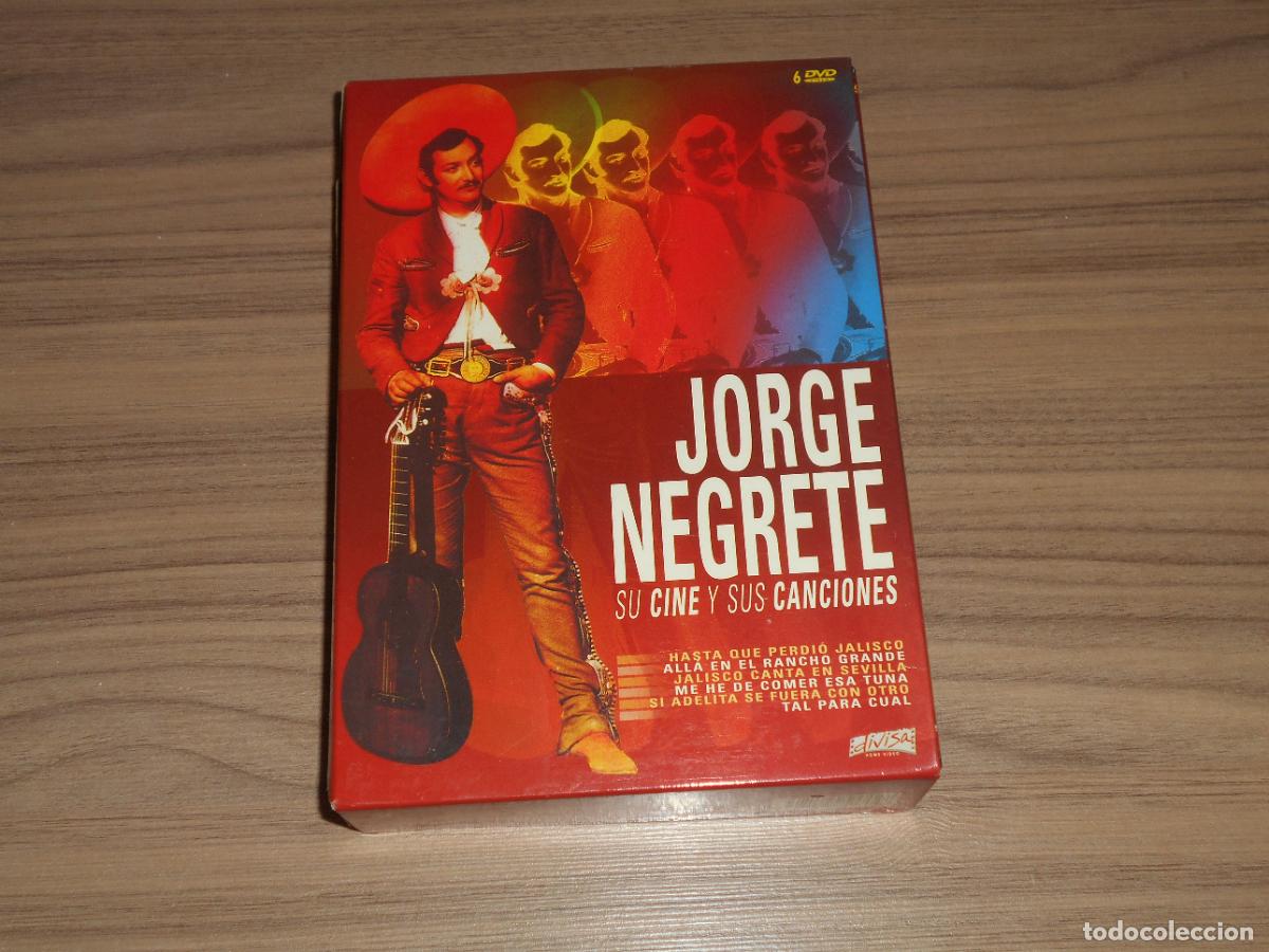 Cine: JORGE NEGRETE Su CINE y Sus CANCIONES 6 DVD Discos COMO NUEVOS
