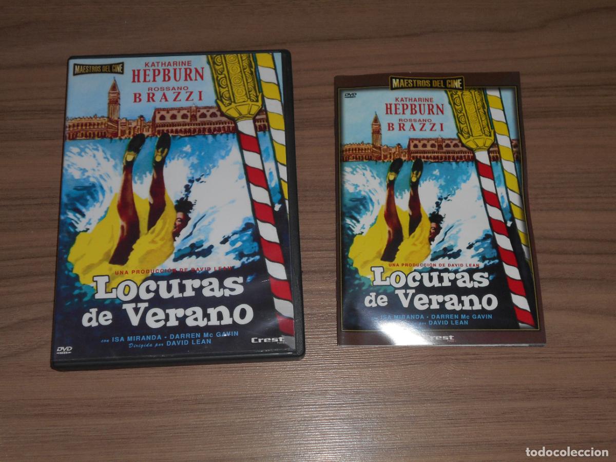 Kino: LOCURAS de VERANO Edicion Especial DVD + LIBRO 32 Pag. DAVID LEAN Katharine Hepburn COMO NUEVA