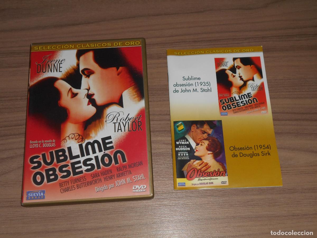 Cin&eacute;ma: SUBLIME OBSESION 1935 Edicion Especial DVD + Libro 32 Pag. ROBERT TAYLOR Irene Dunne