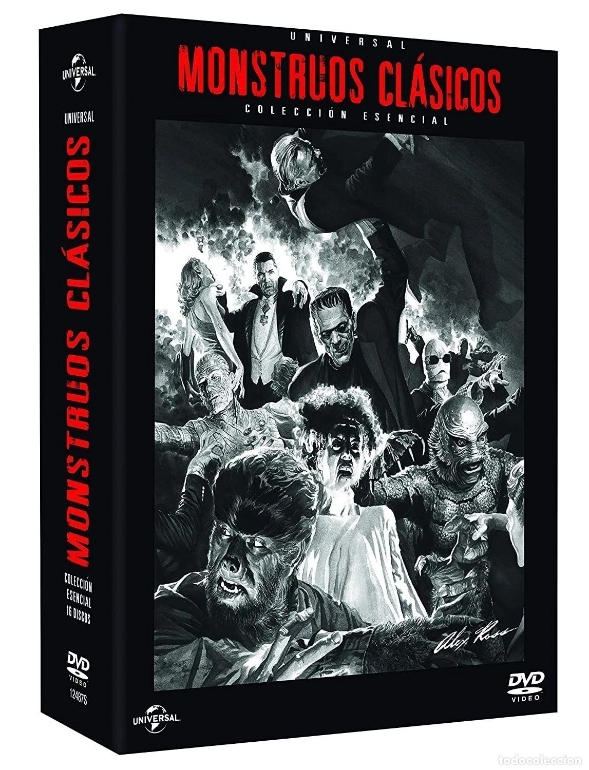 Cinema: Pack Monstruos Cl&aacute;sicos Universal [DVD] (18 PEL&Iacute;CULAS) [DVD]