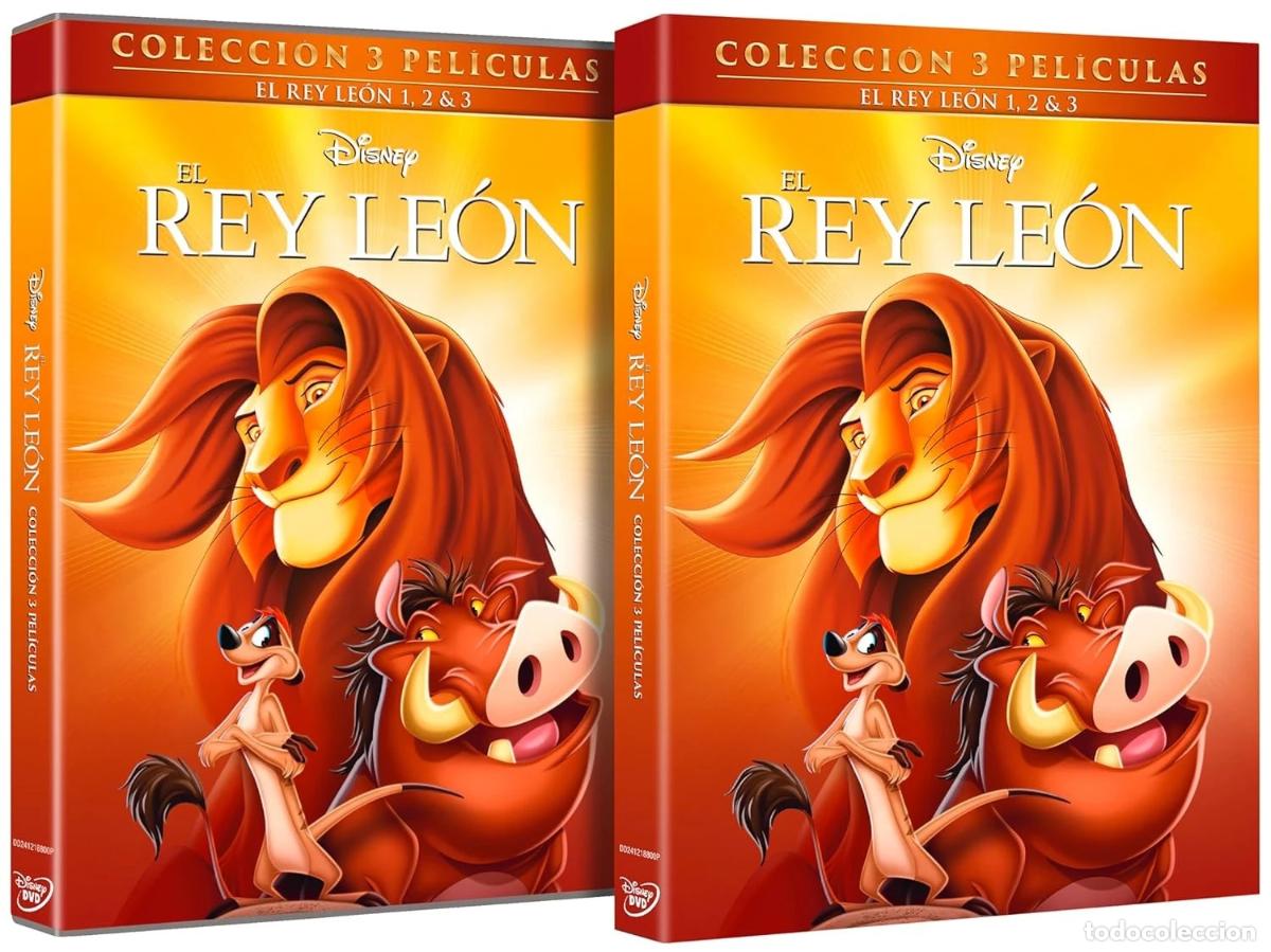 Cinema: El Rey Le&oacute;n + El Rey Le&oacute;n 2: El Tesoro de Simba + El Rey Le&oacute;n 3: Hakuna Matata [DVD] (1994,1998,2004