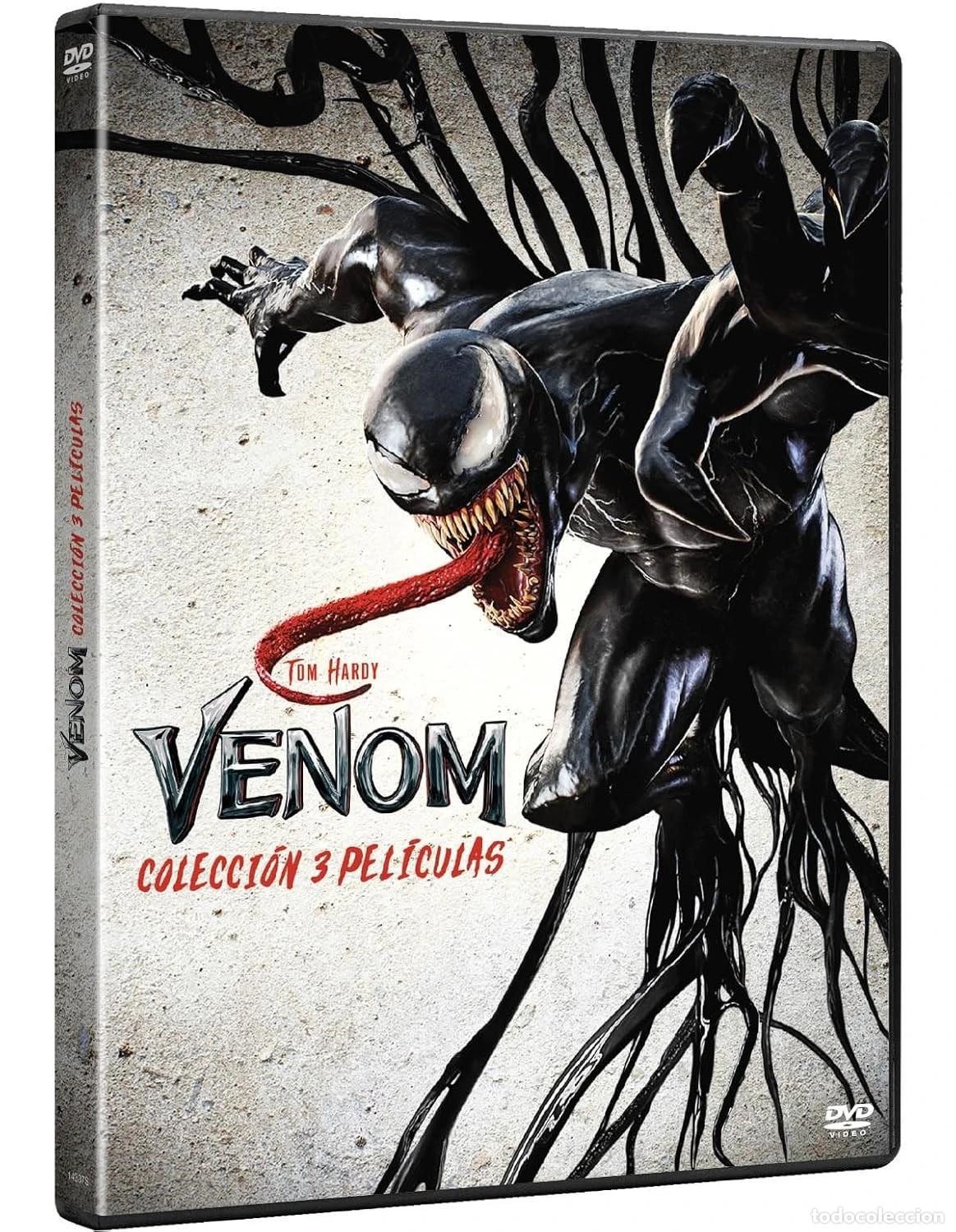 Cinema: Venom + Venom: Habr&aacute; Matanza + Venom: El &Uacute;ltimo Baile [DVD] (2018,2021,2024) Venom + Venom: Let Ther