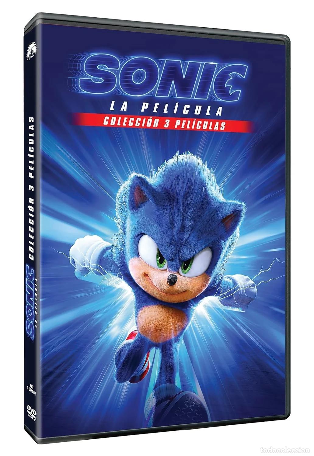 Cinema: Sonic, La Pel&iacute;cula + Sonic 2: La Pel&iacute;cula + Sonic 3: La Pel&iacute;cula (3 DVD) [DVD] (2020,2022,2024) Soni