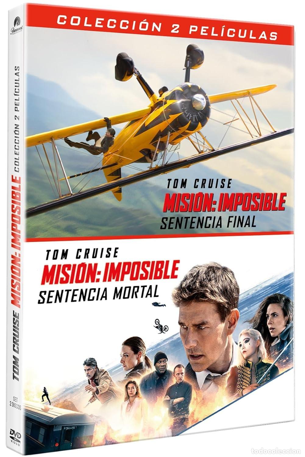 Cinema: Misi&oacute;n Imposible: Sentencia Mortal + Misi&oacute;n Imposible 8: Sentencia Final [DVD] (2023, 2025) Mission: